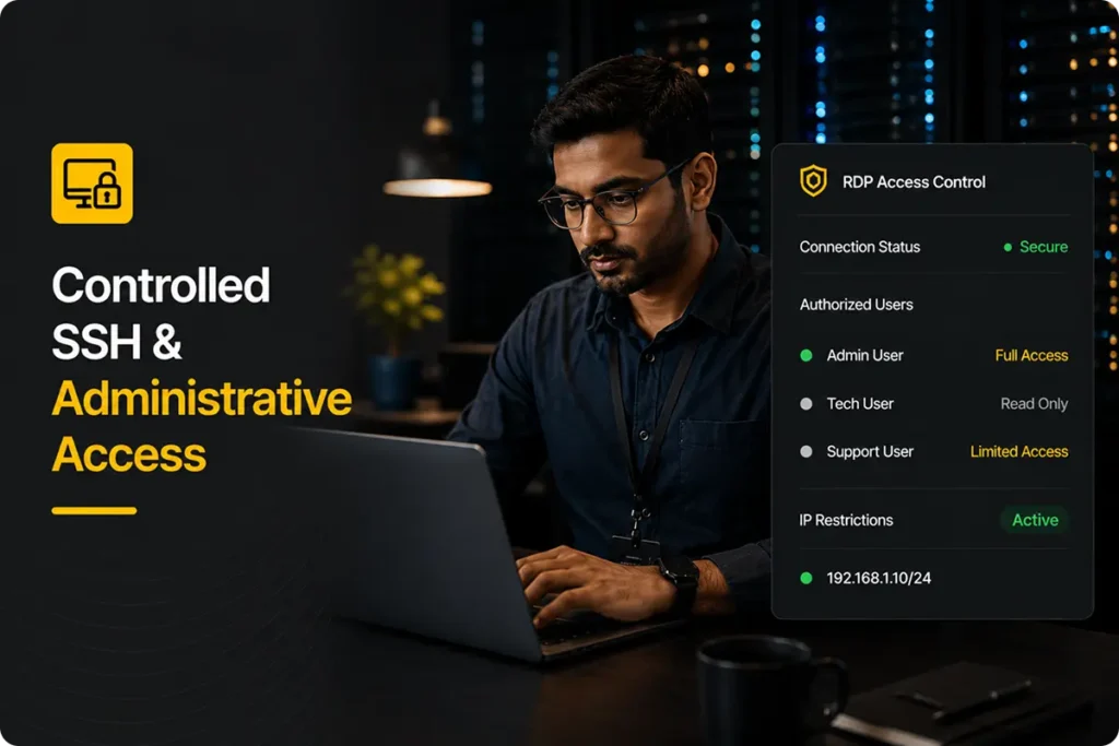 Controlled-SSH-Administrative-access