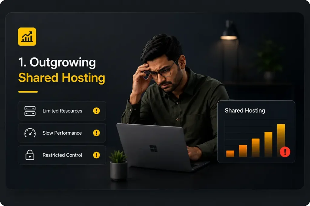 Outgrowing-shared hosting
